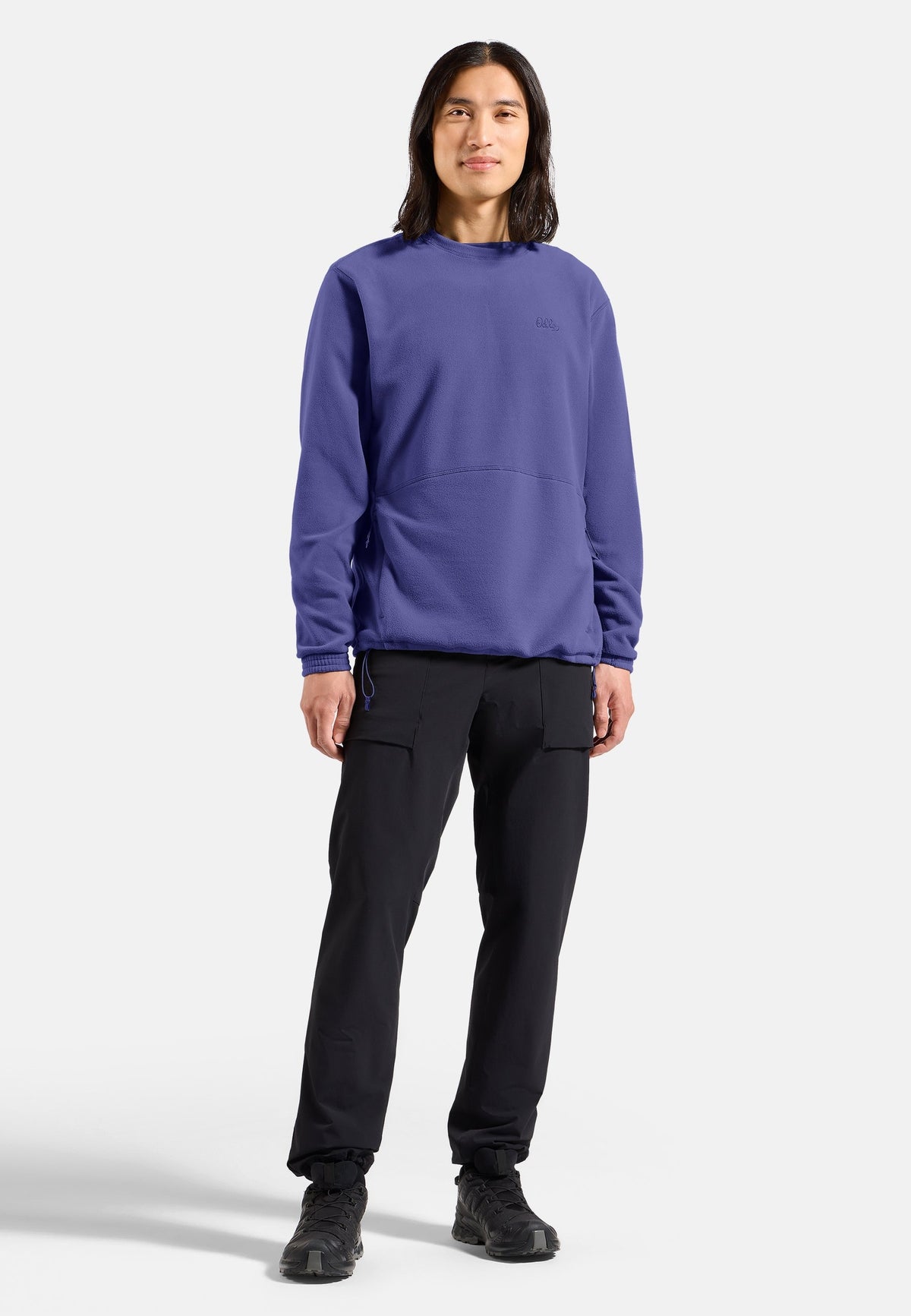 The Essentials classic fleece crewneck multisport mid layer