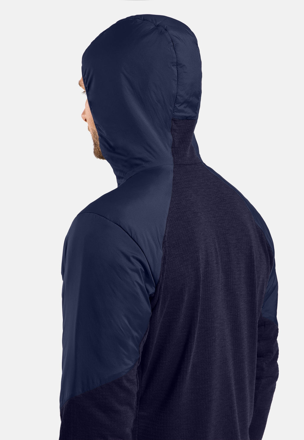 The Ascent wool insulated hybrid jacket
