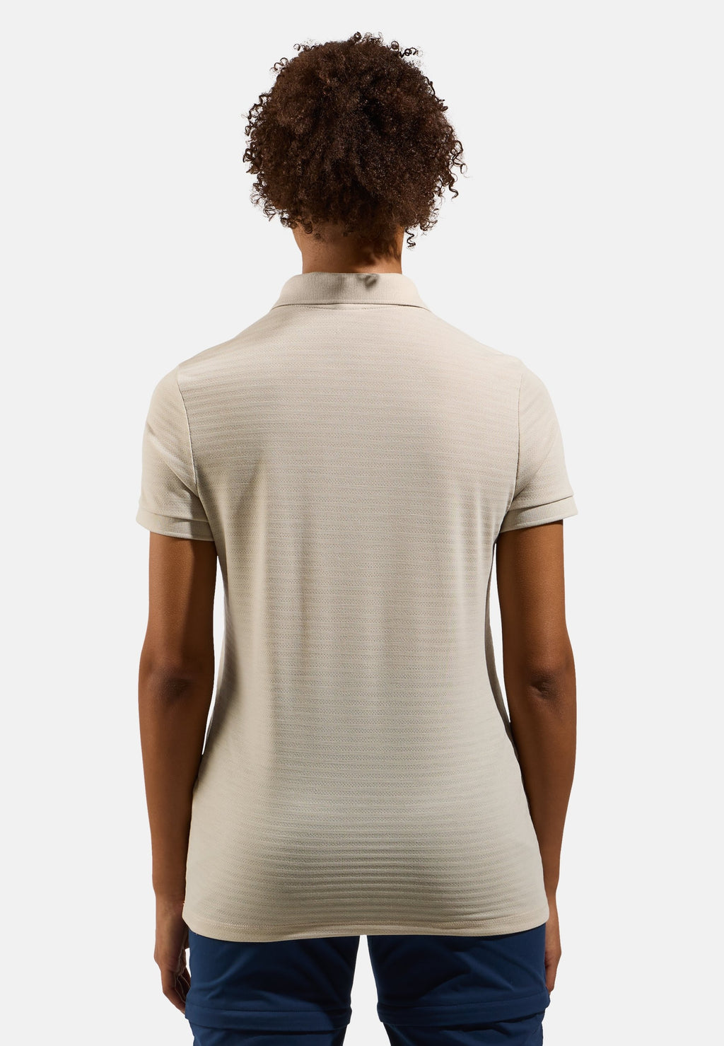 The Ascent natural polo shirt