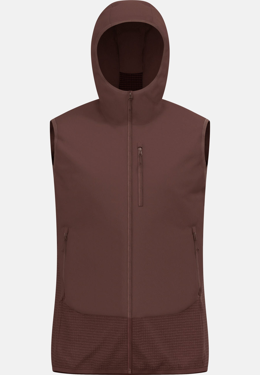 The Ascent wool insulated hybrid vest