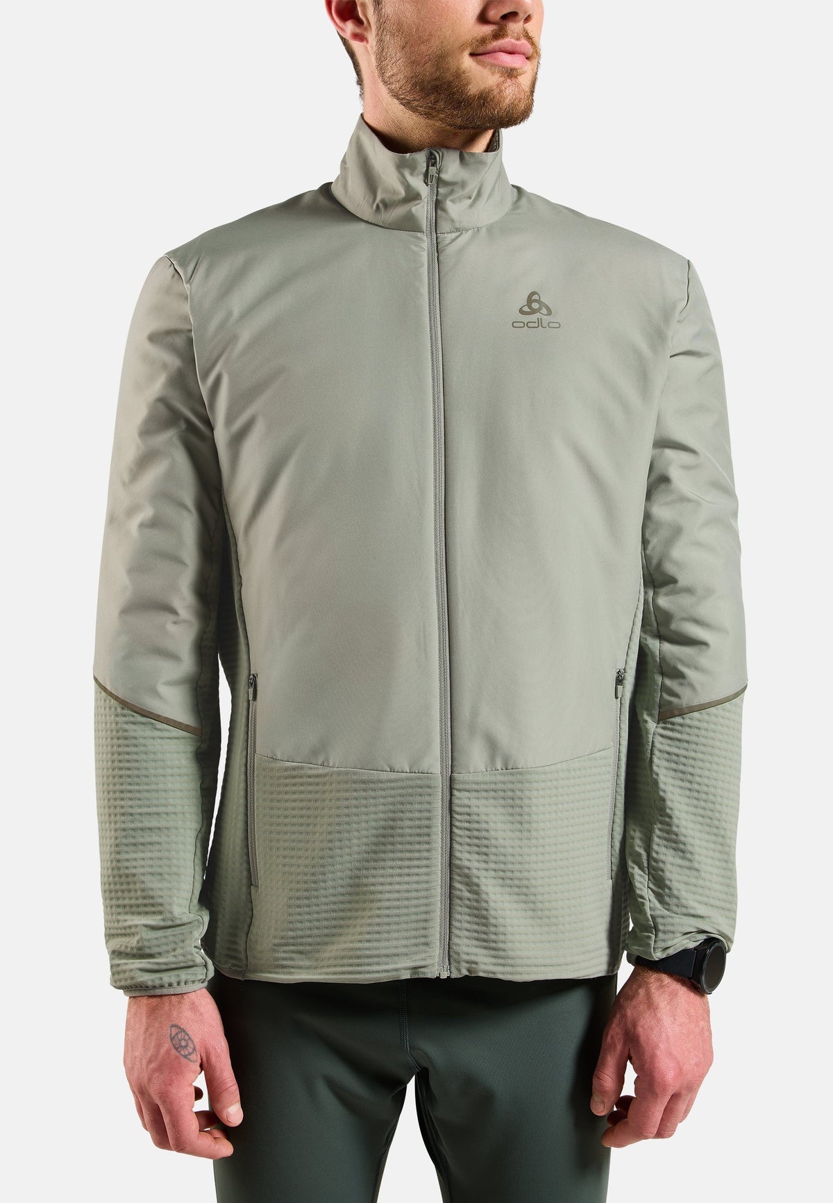 The Essentials Insulator hybrid running jacket