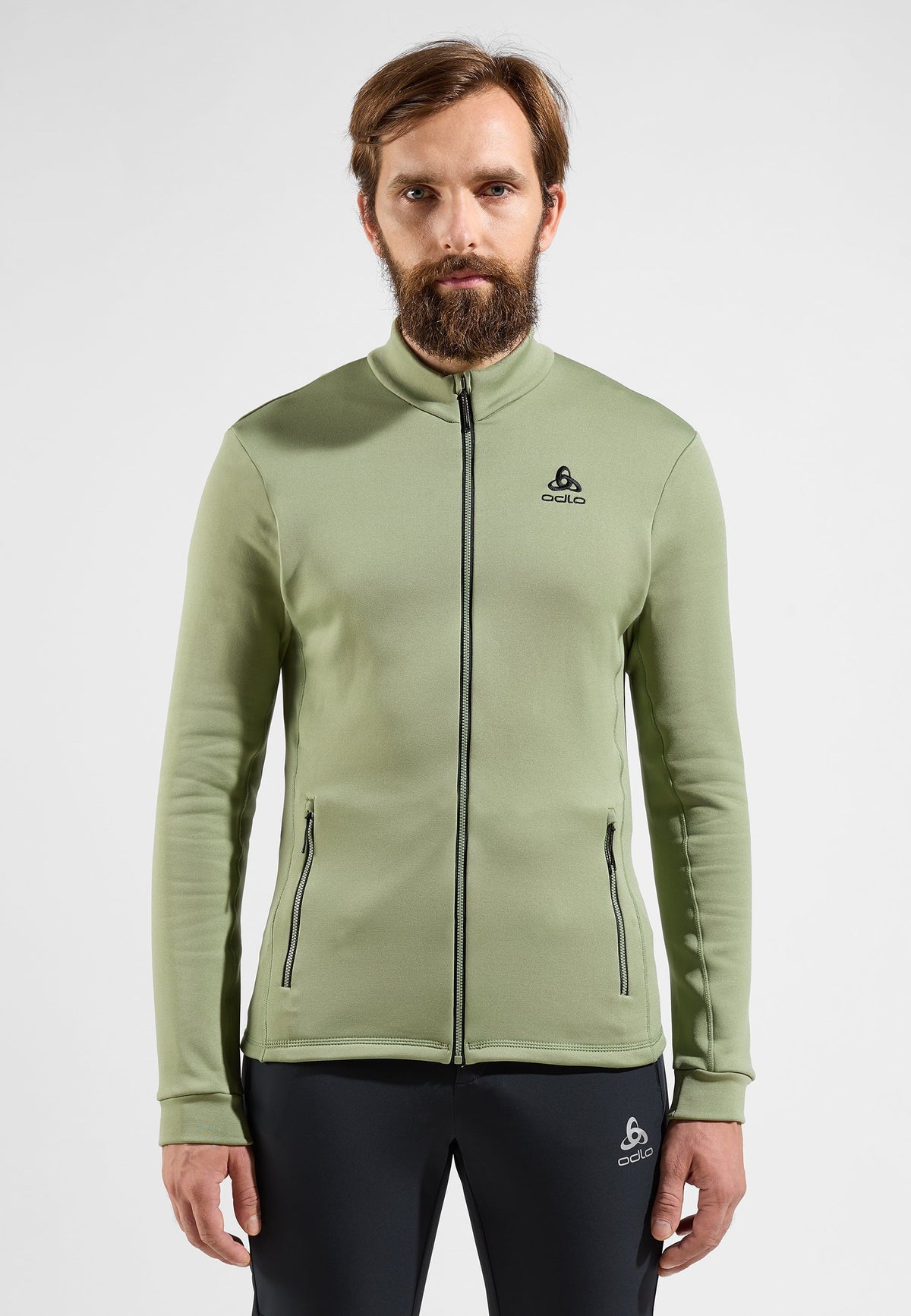 The Berra mid layer zip