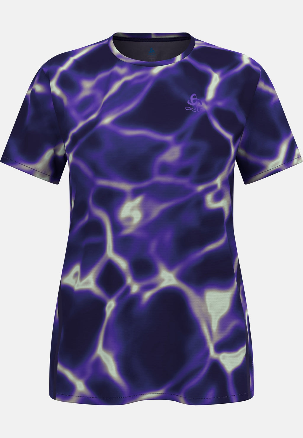 The Zeroweight Chill-Tec print short-sleeve running t-shirt