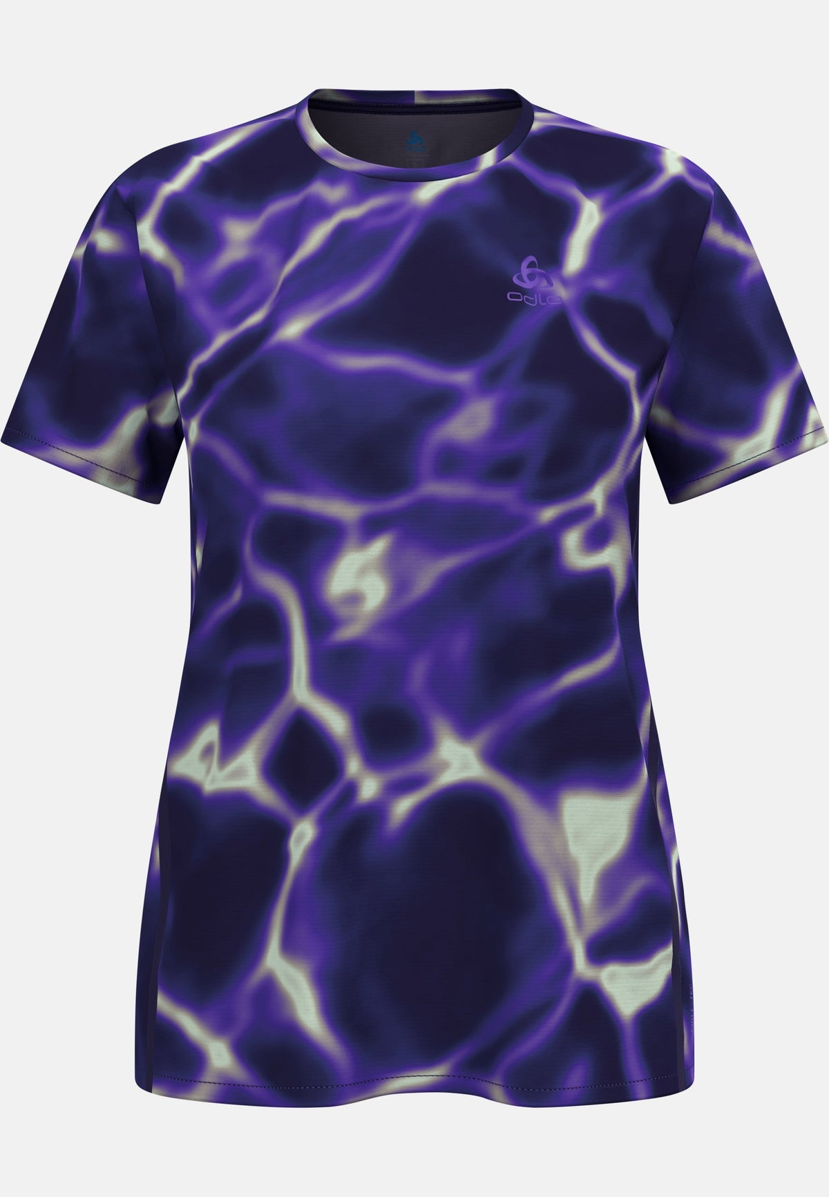 The Zeroweight Chill-Tec print short-sleeve running t-shirt