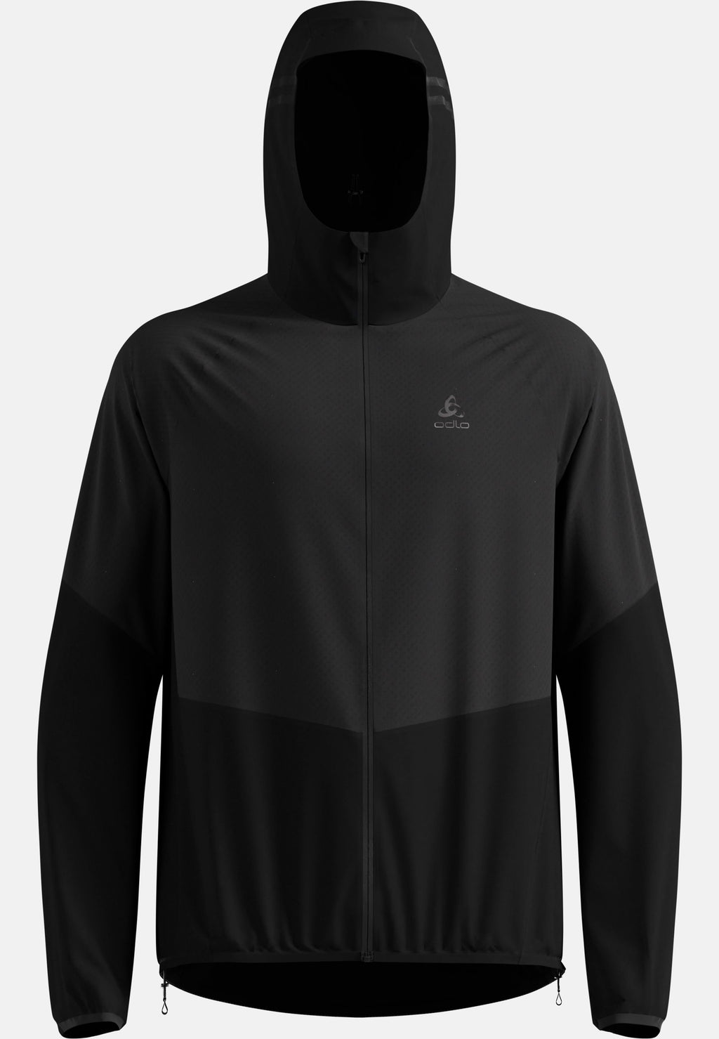 The Dual Dry Performance Knit waterproof insulated running jacket