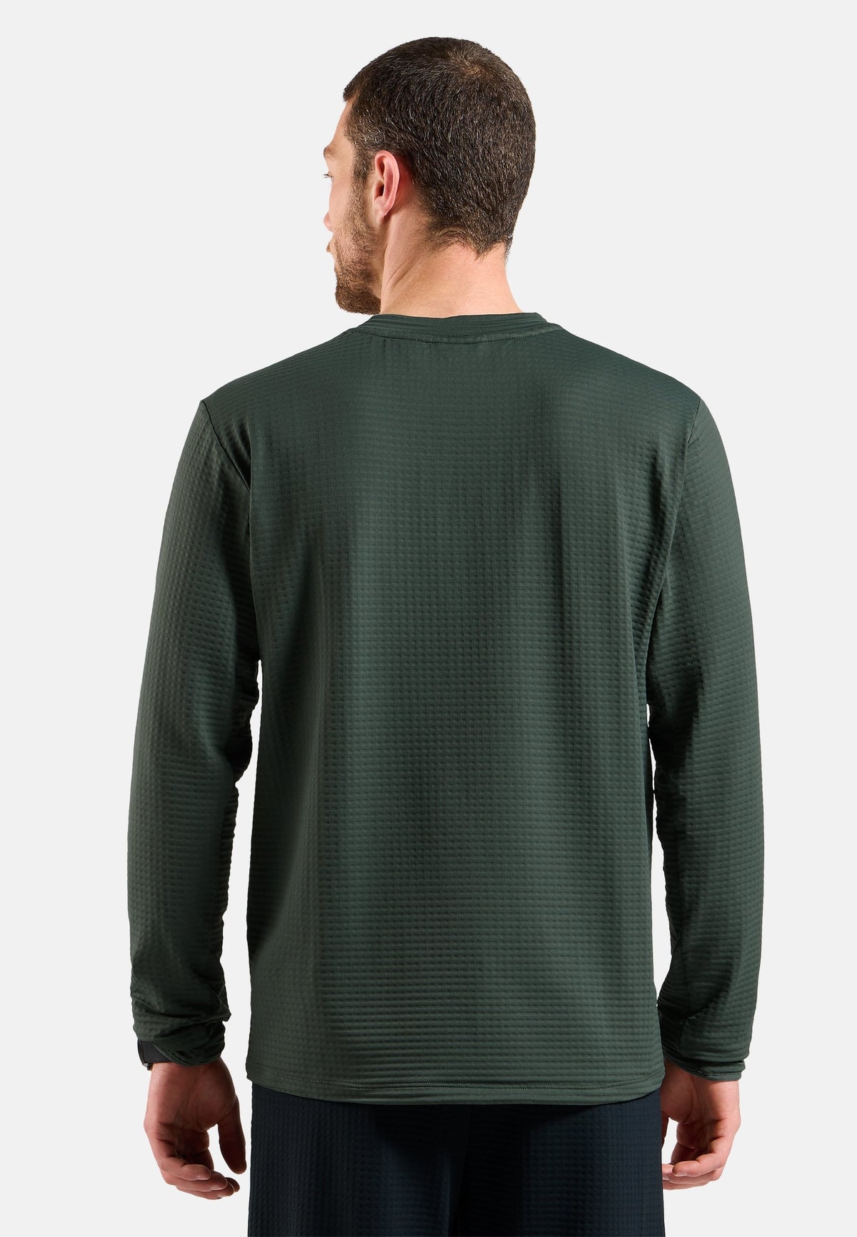 The Essentials Thermal crewneck running mid layer