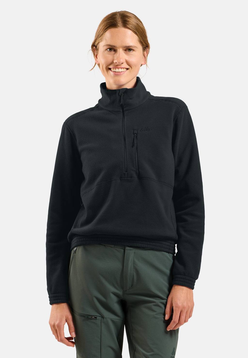 The Essentials classic fleece half-zip multisport mid layer