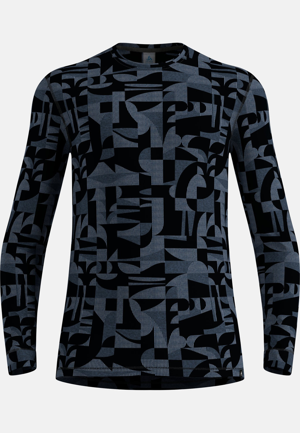 The Natural Merino Warm Jacquard Base Layer Top