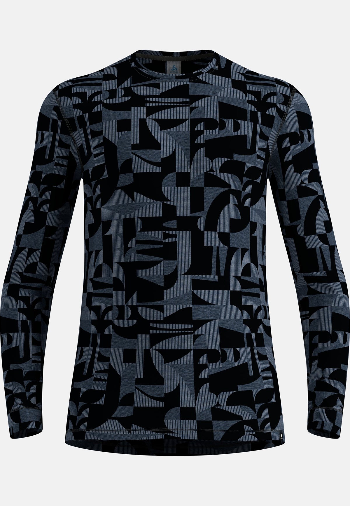 The Natural Merino Warm Jacquard Base Layer Top