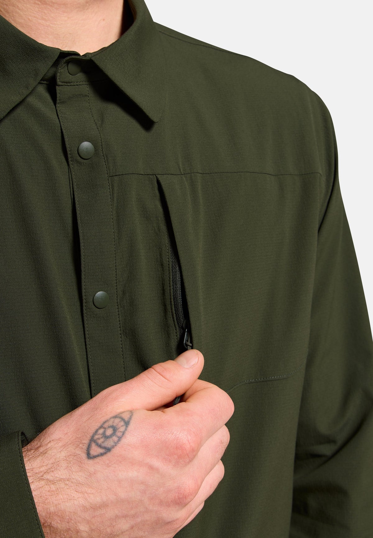 The Essentials long-sleeve hiking shirt