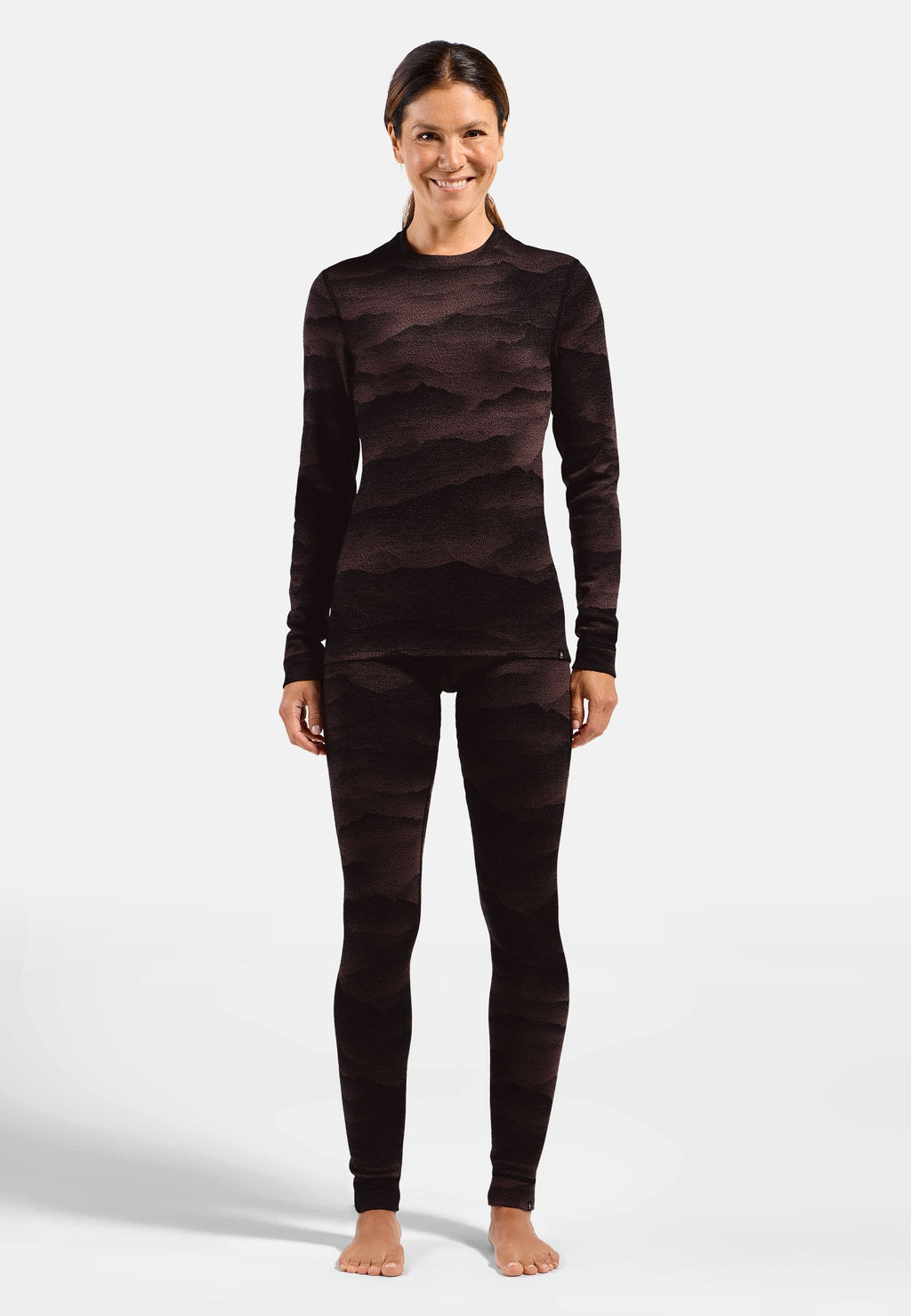 The Natural Merino Warm Jacquard Base Layer Bottoms
