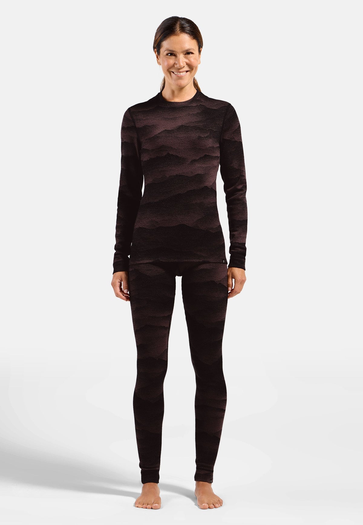 The Natural Merino Warm Jacquard Base Layer Bottoms