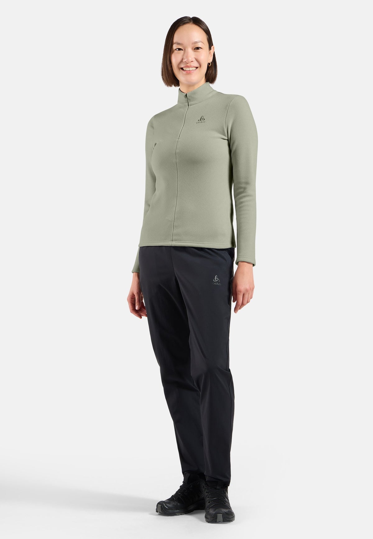 The women's Roy half-zip mid layer