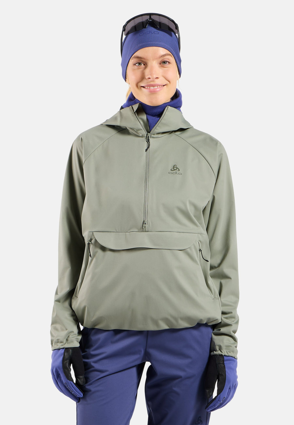 The Zeroweight Pro Warm windproof cross-country anorak