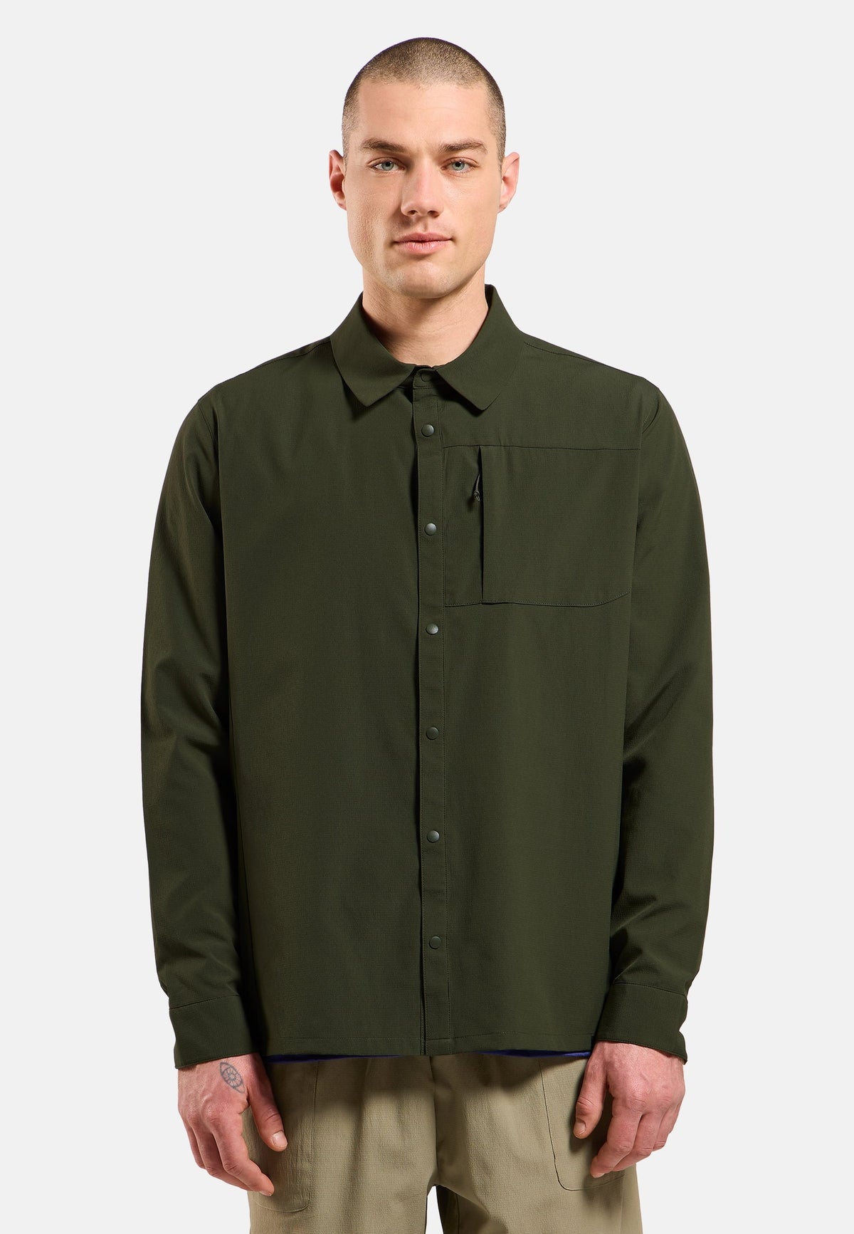 The Essentials long-sleeve hiking shirt