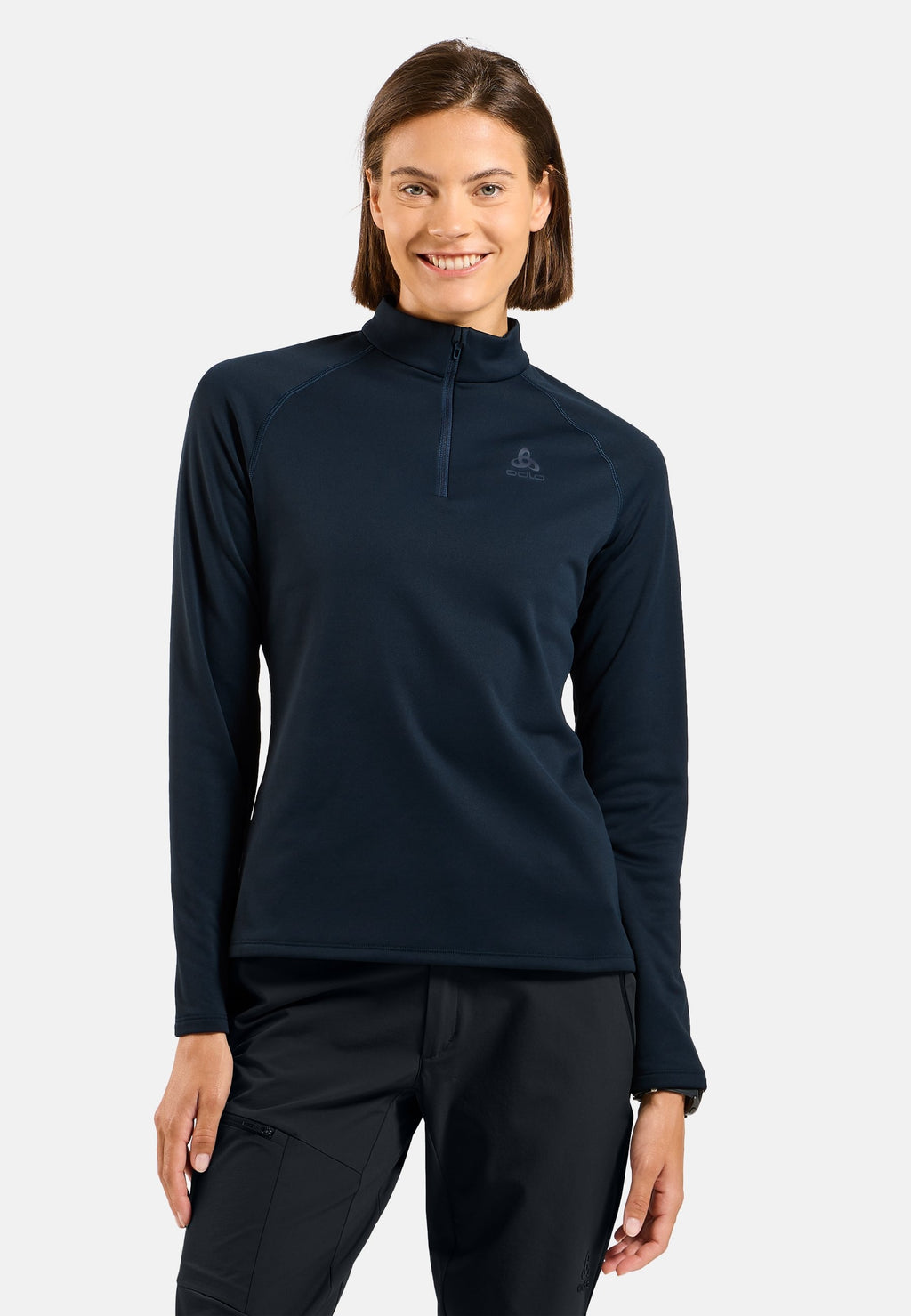 The Besso long sleeve half-zip mid layer