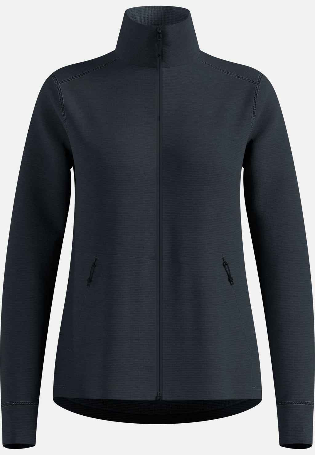 The Essentials grid fleece full-zip multisport mid layer