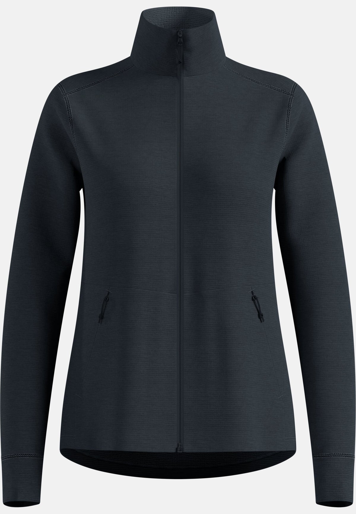 The Essentials grid fleece full-zip multisport mid layer