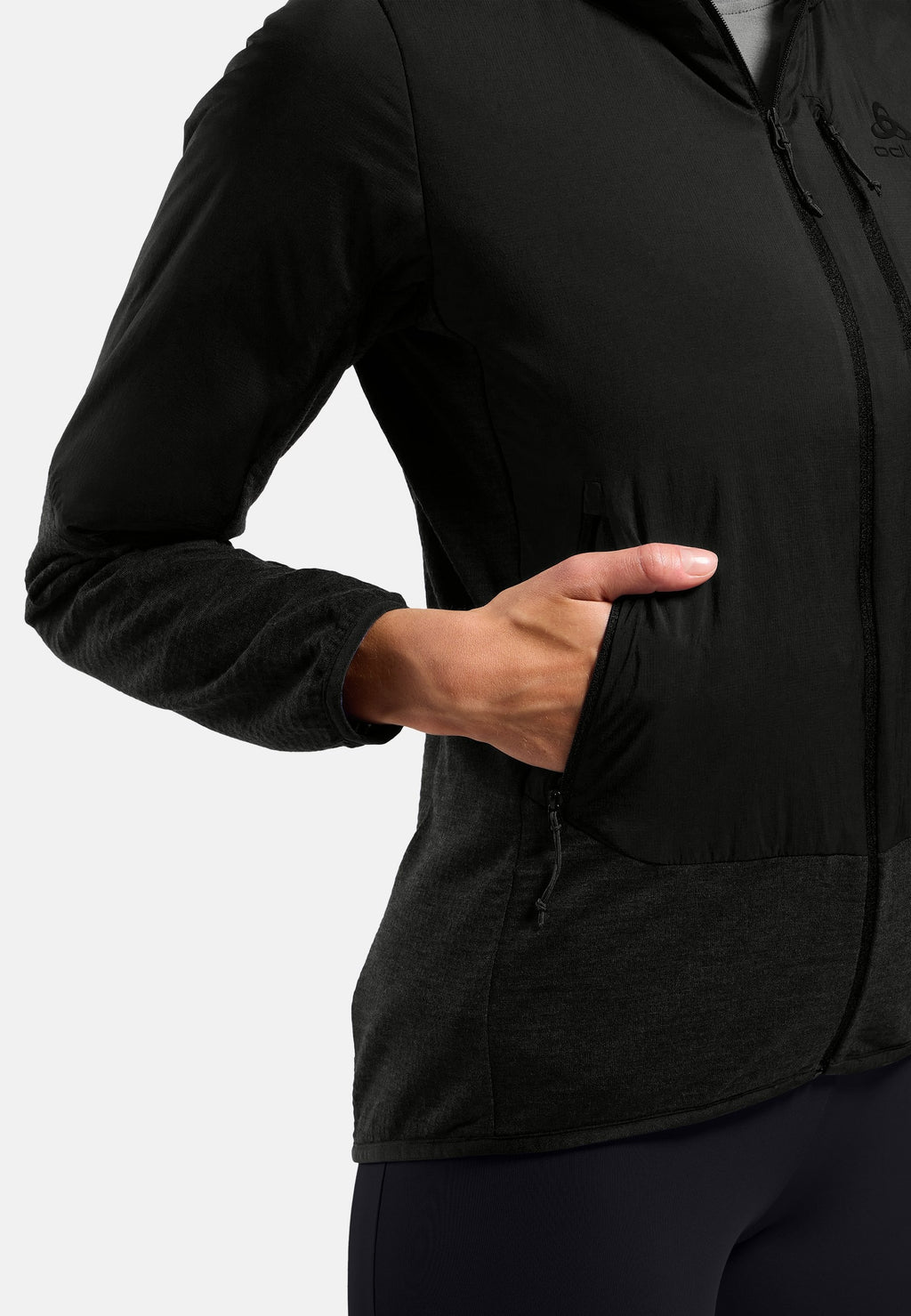 The Ascent wool insulated hybrid jacket