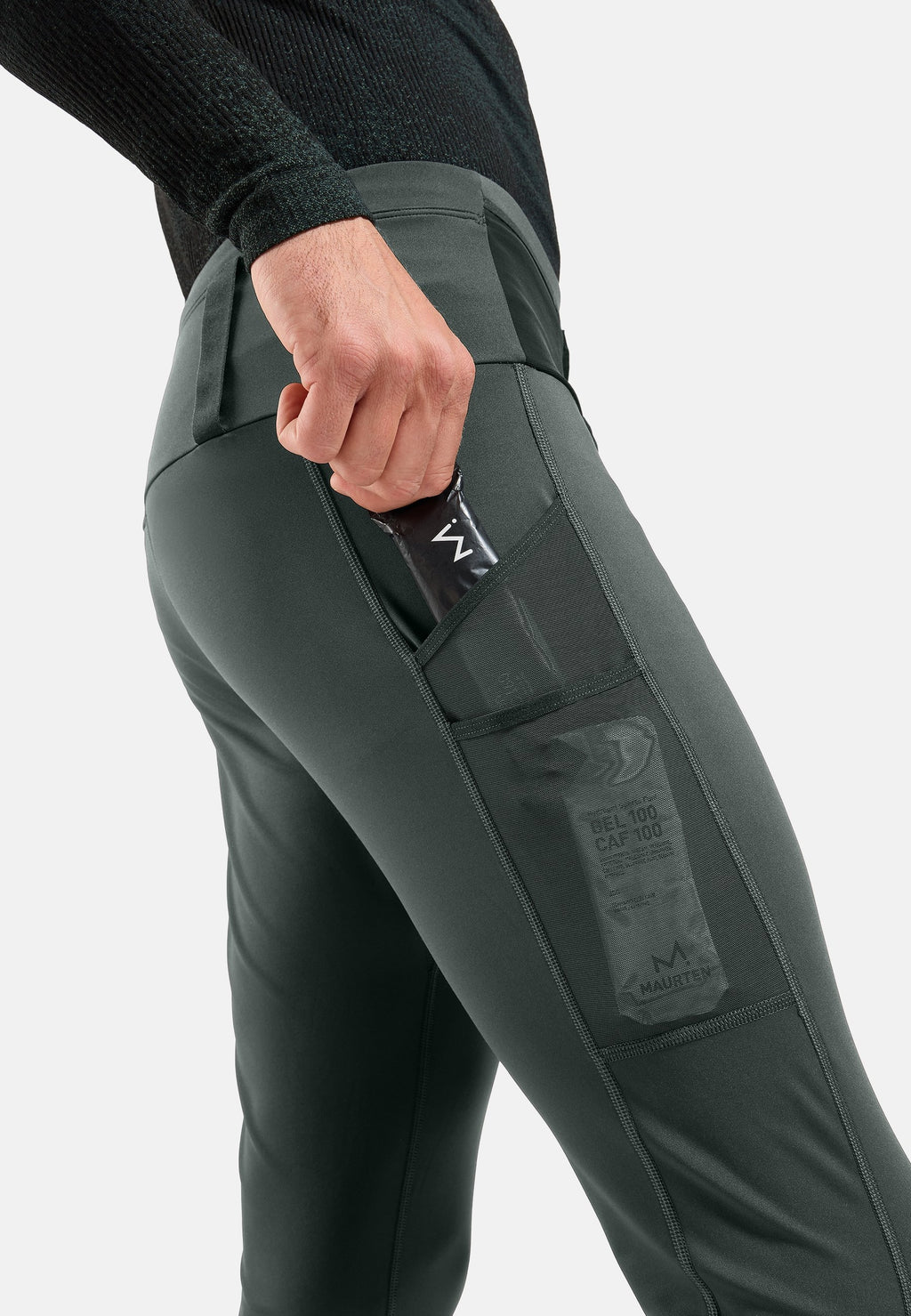The X-Alp Warm cargo trail running tights