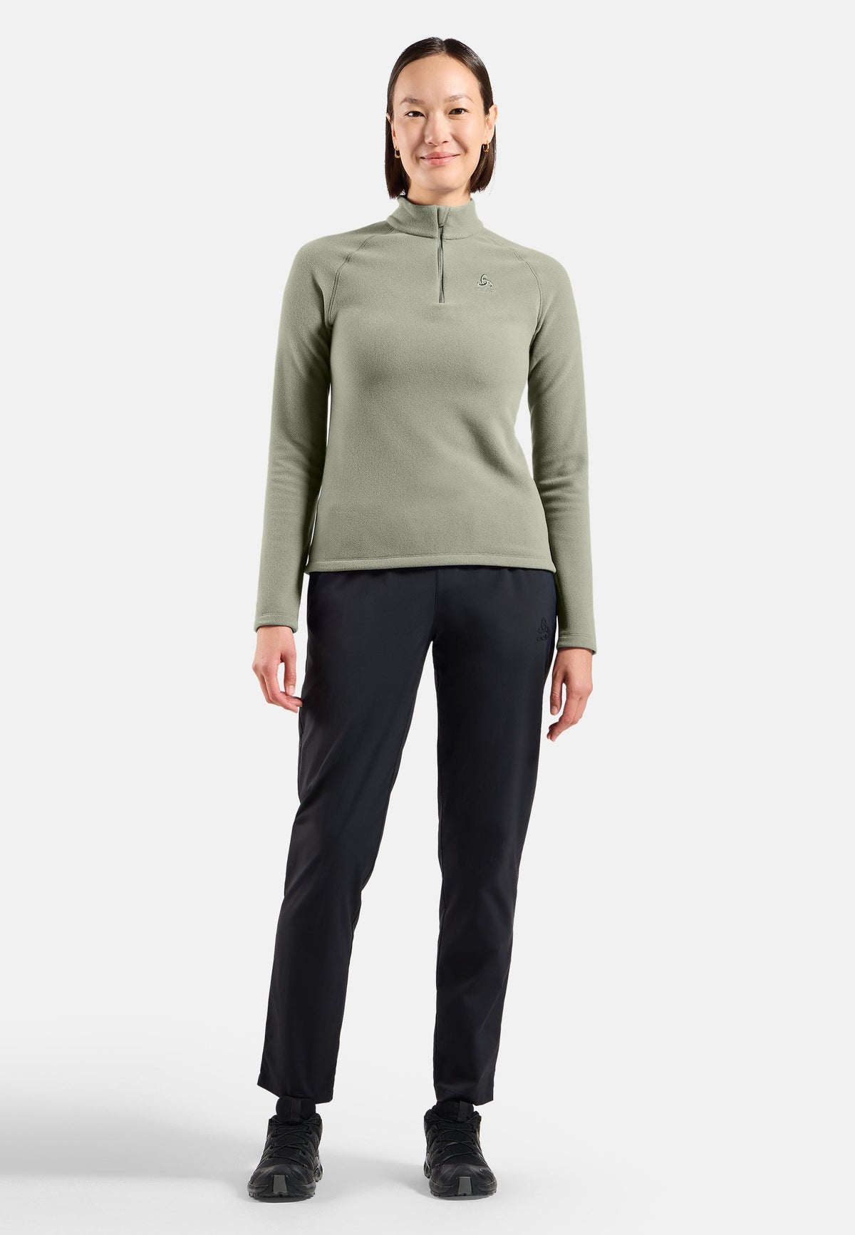 The Rigi half-zip mid layer