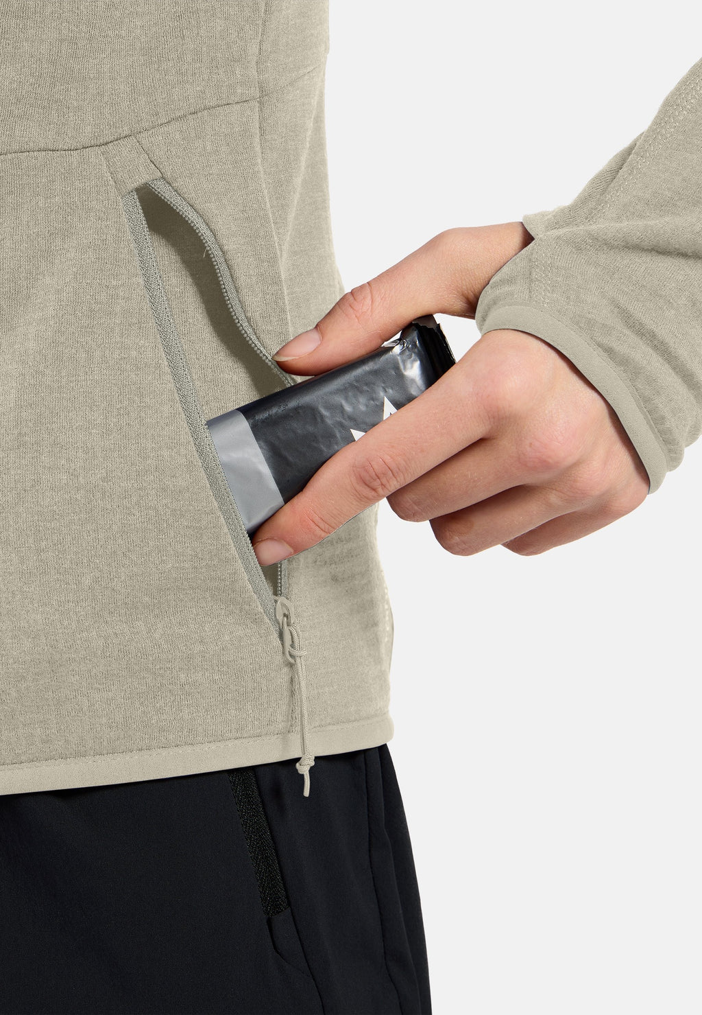 The Ascent mid layer hooded zip