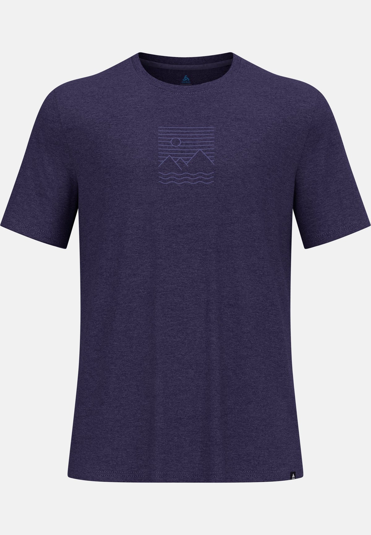 Ascent sun sea mountains t-shirt