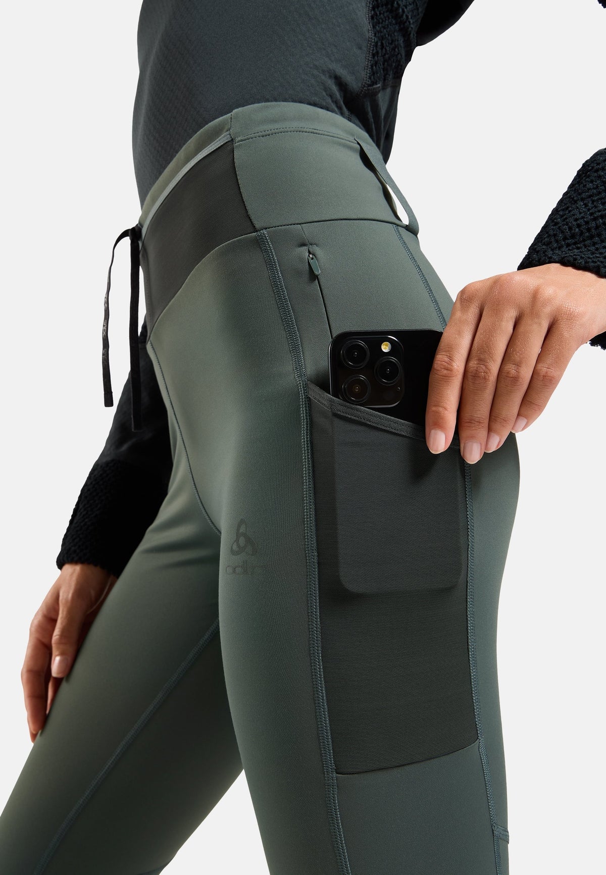 The X-Alp Warm cargo trail running tights