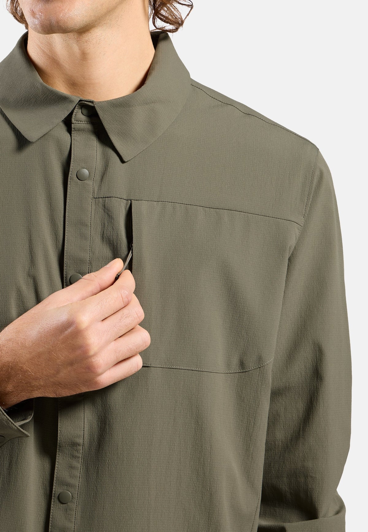 The Essentials long-sleeve hiking shirt