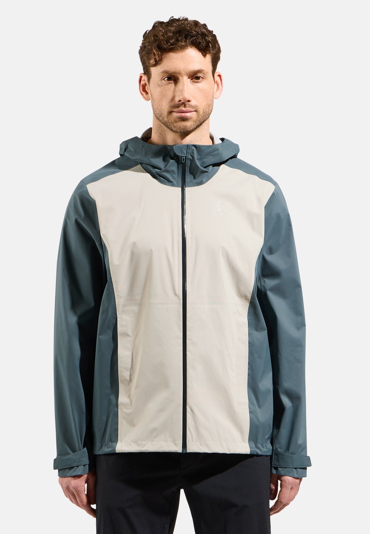 The men's Aegis 2.5L waterproof hardshell jacket