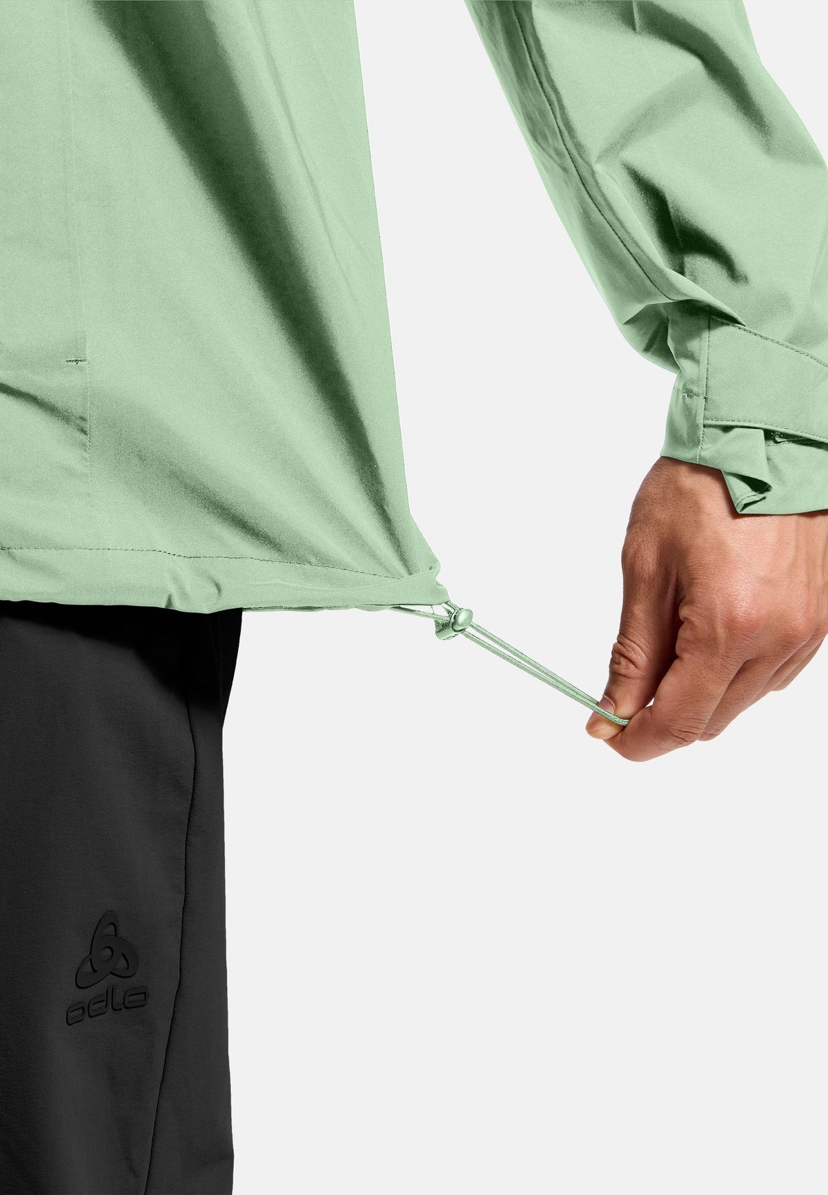 The men's Aegis 2.5L waterproof hardshell jacket