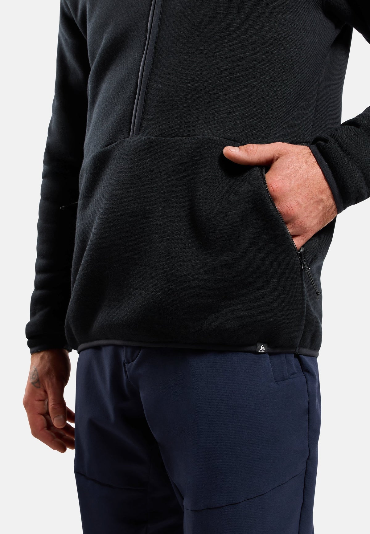The Airwool unisex merino half-zip mid layer