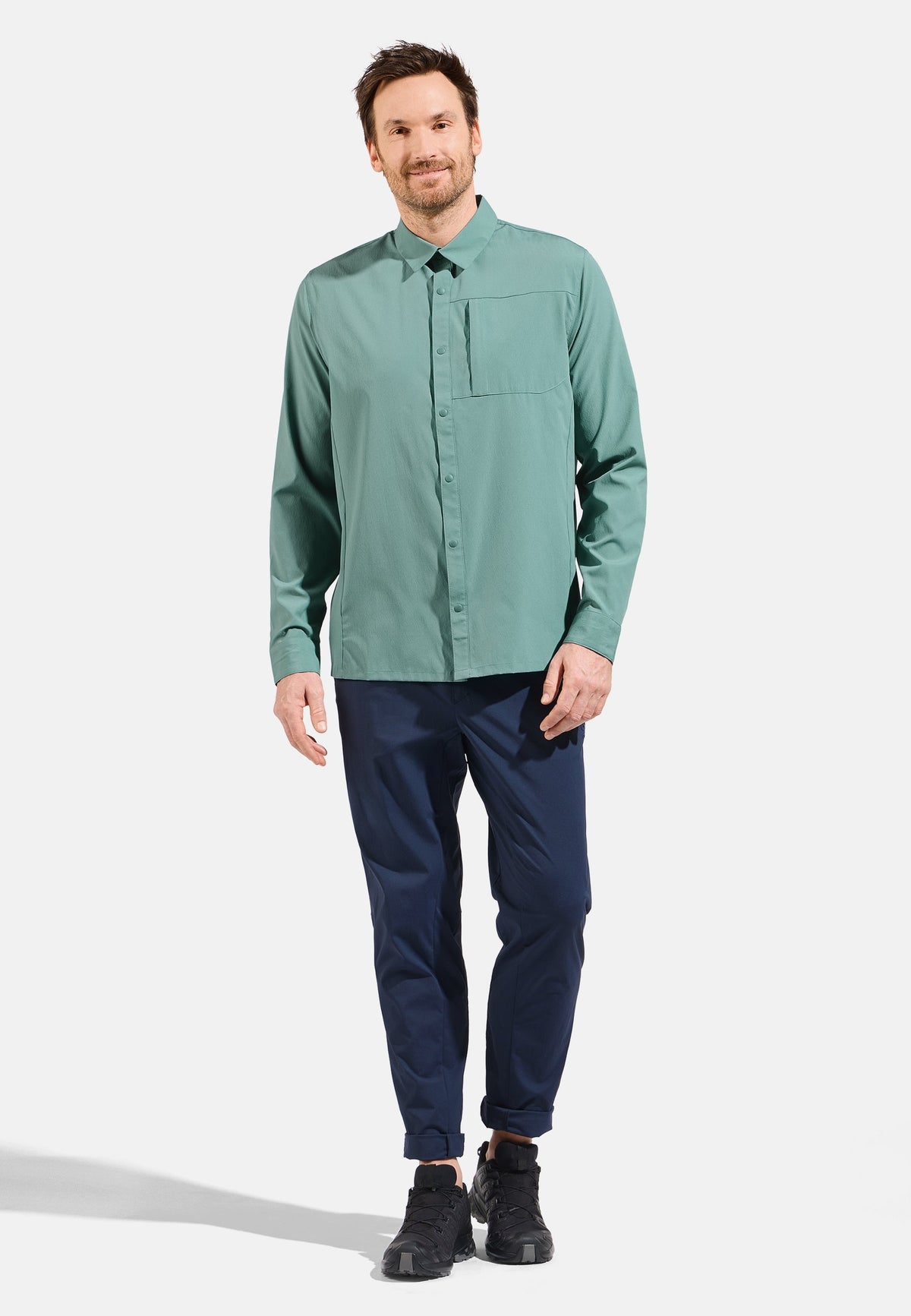The Essentials long-sleeve hiking shirt