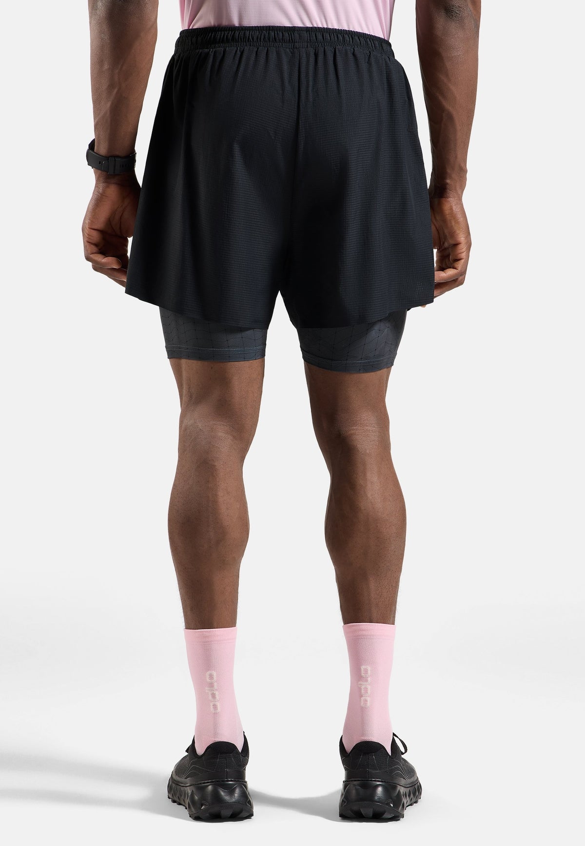 The Zeroweight 5-inch 2-in-1 hyper print running shorts