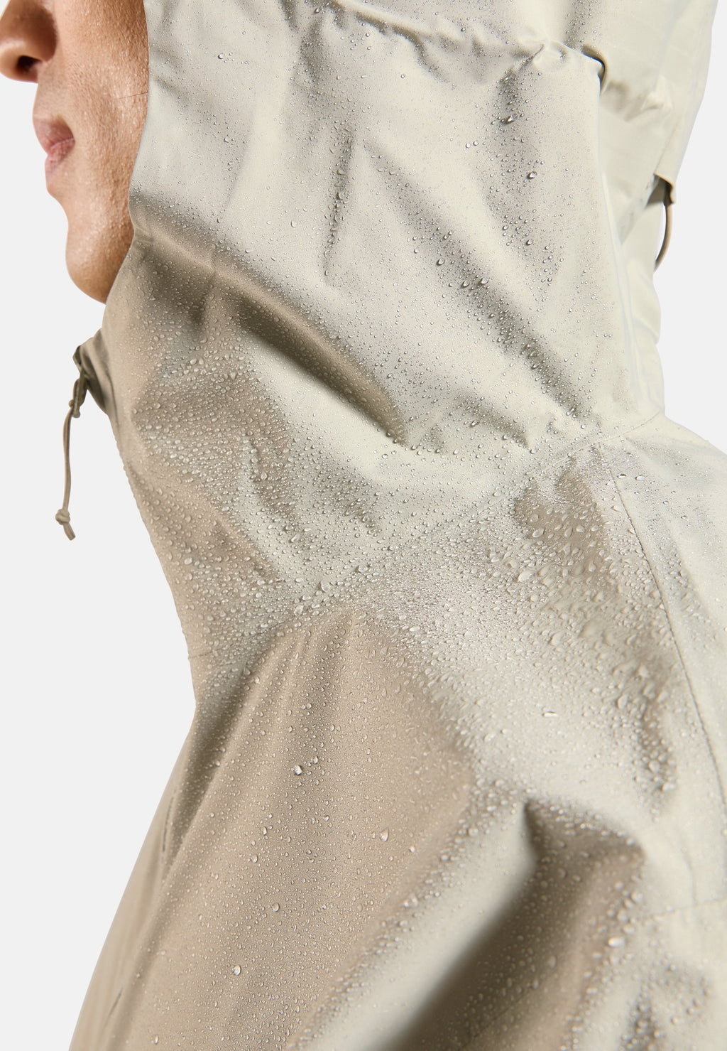 The Essentials 2.5L waterproof hardshell jacket