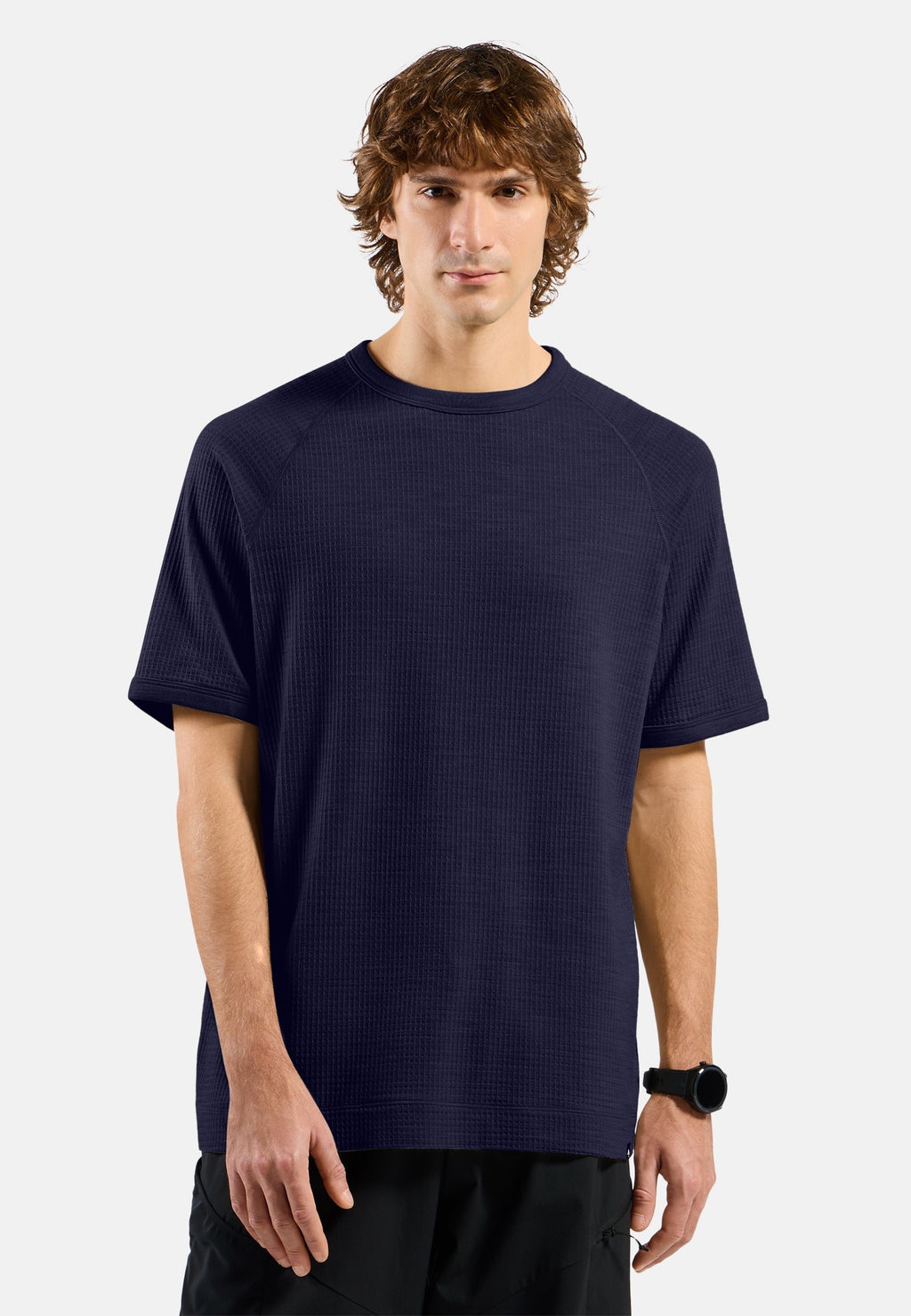 The Ascent merino blend waffle short-sleeve t-shirt