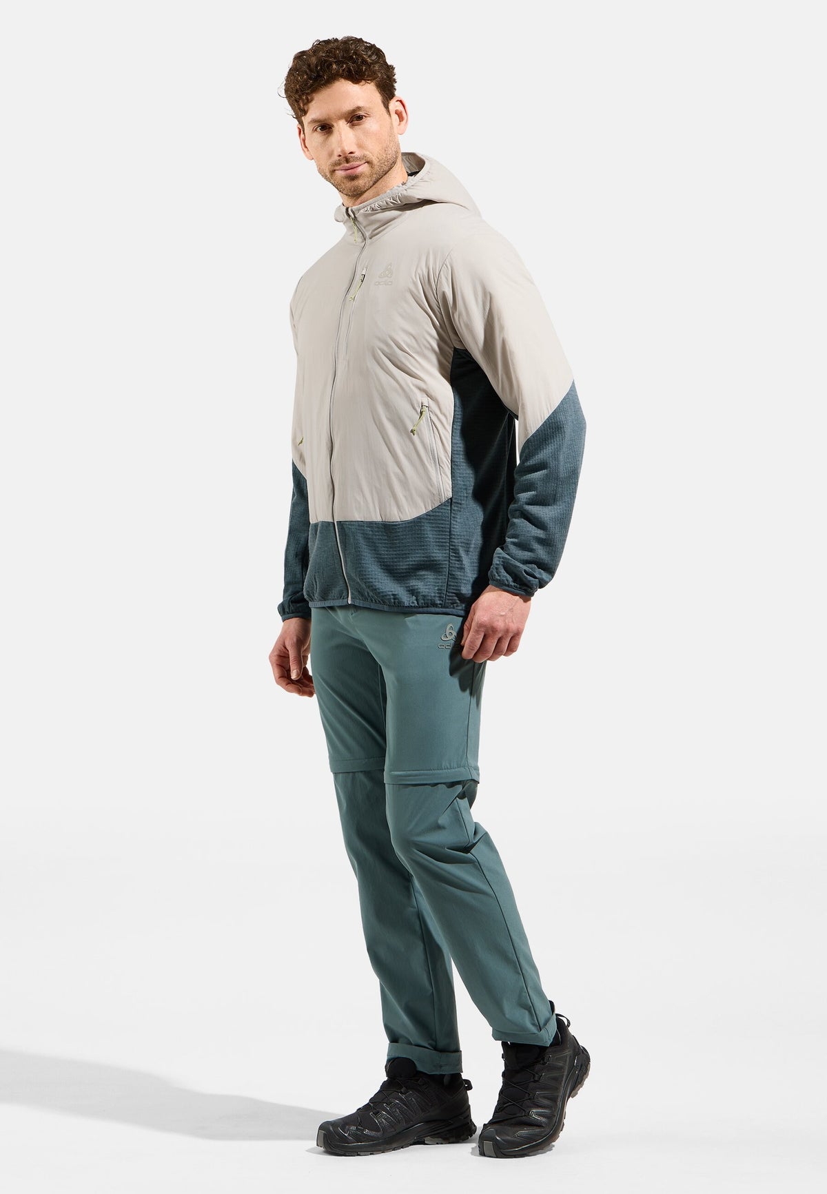 The Ascent wool insulated hybrid jacket