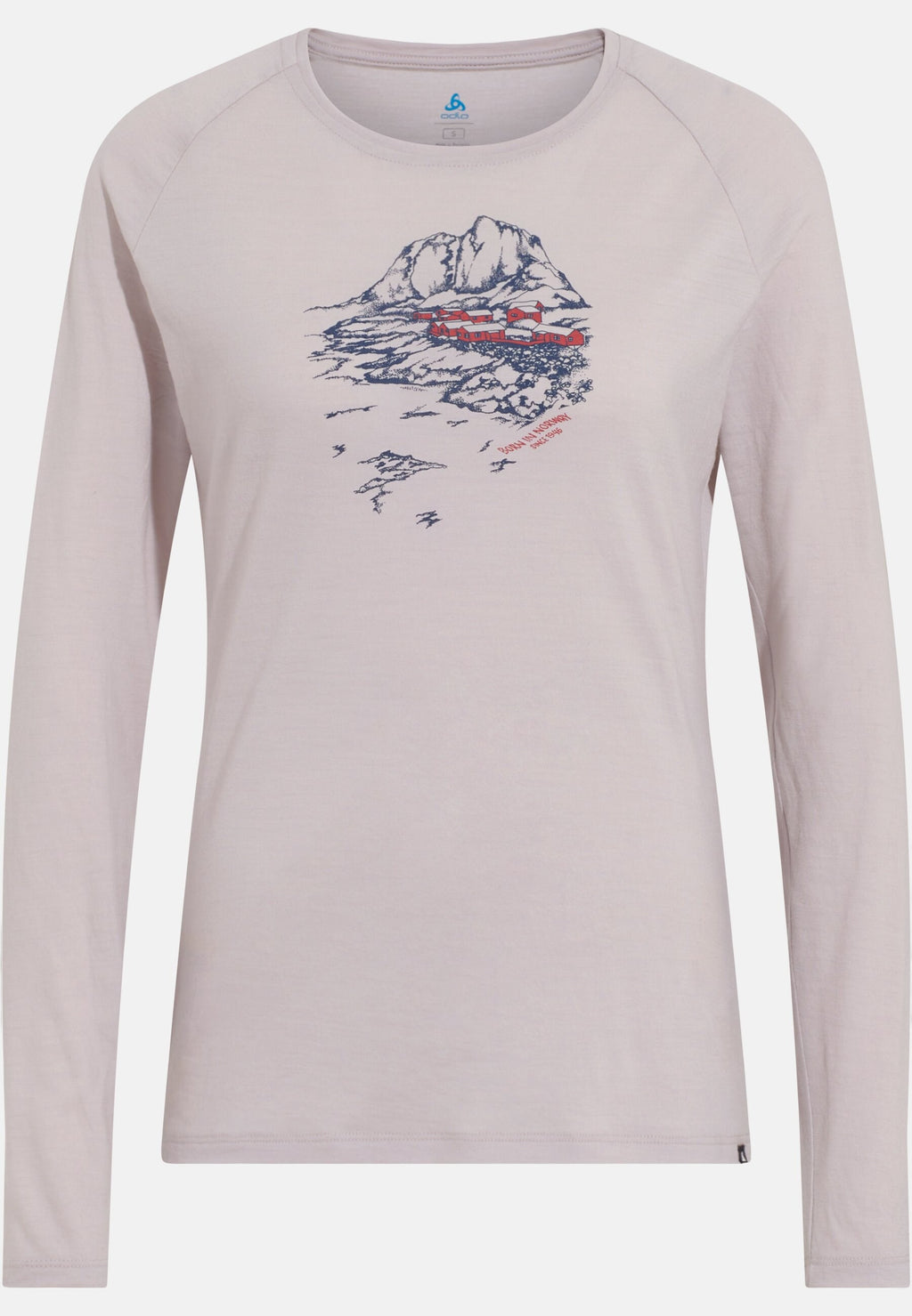 The Ascent 365 merino 200 Norway graphic
