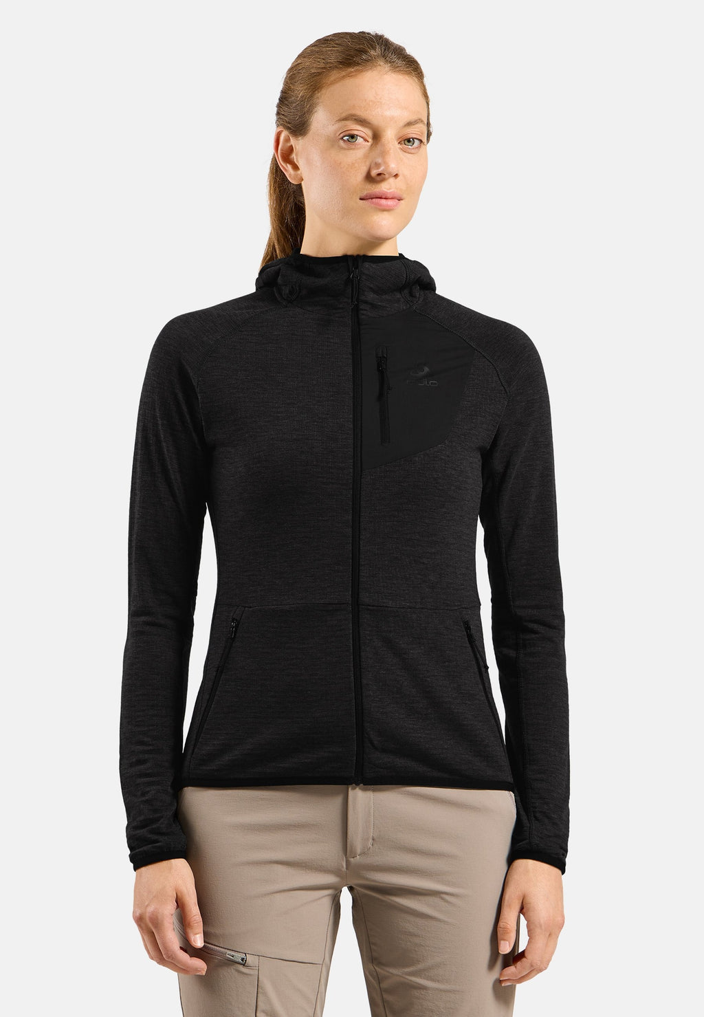 The Ascent mid layer hooded zip