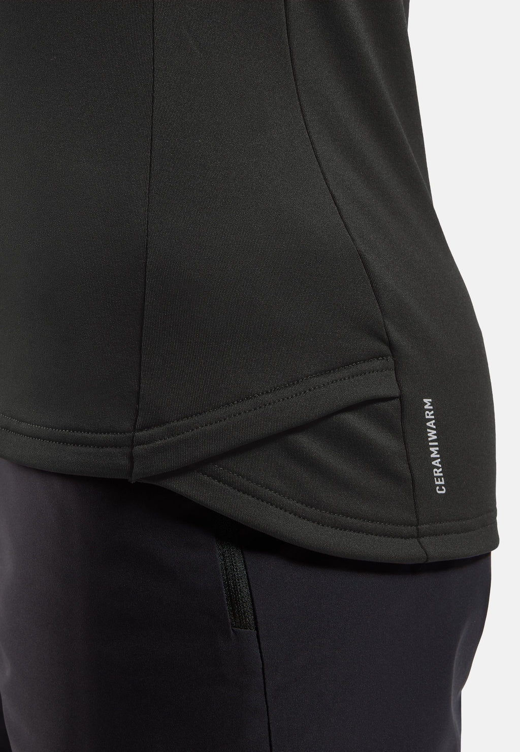 The Descent Ceramiwarm half zip mid layer
