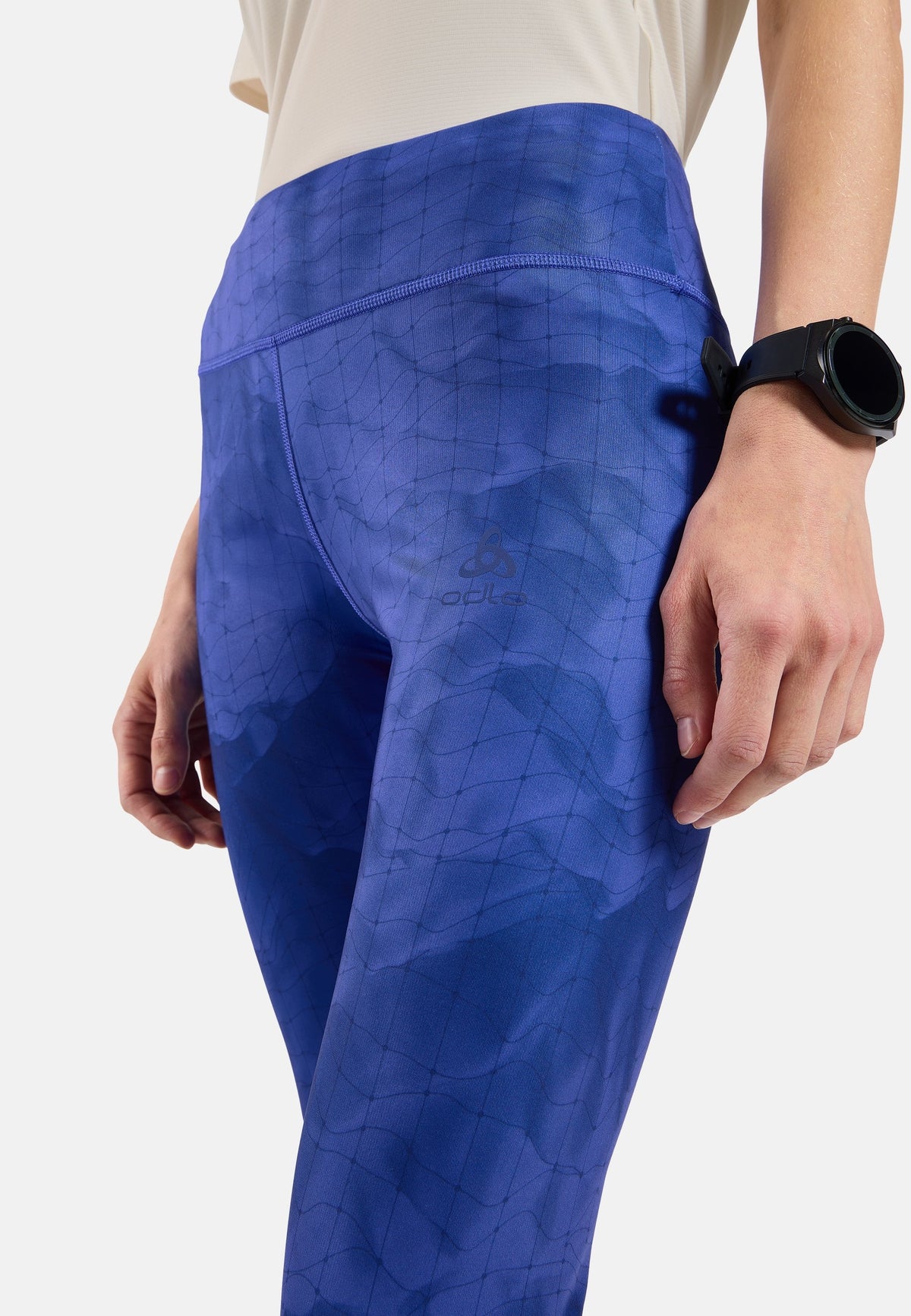 The Zeroweight hyper print running tights