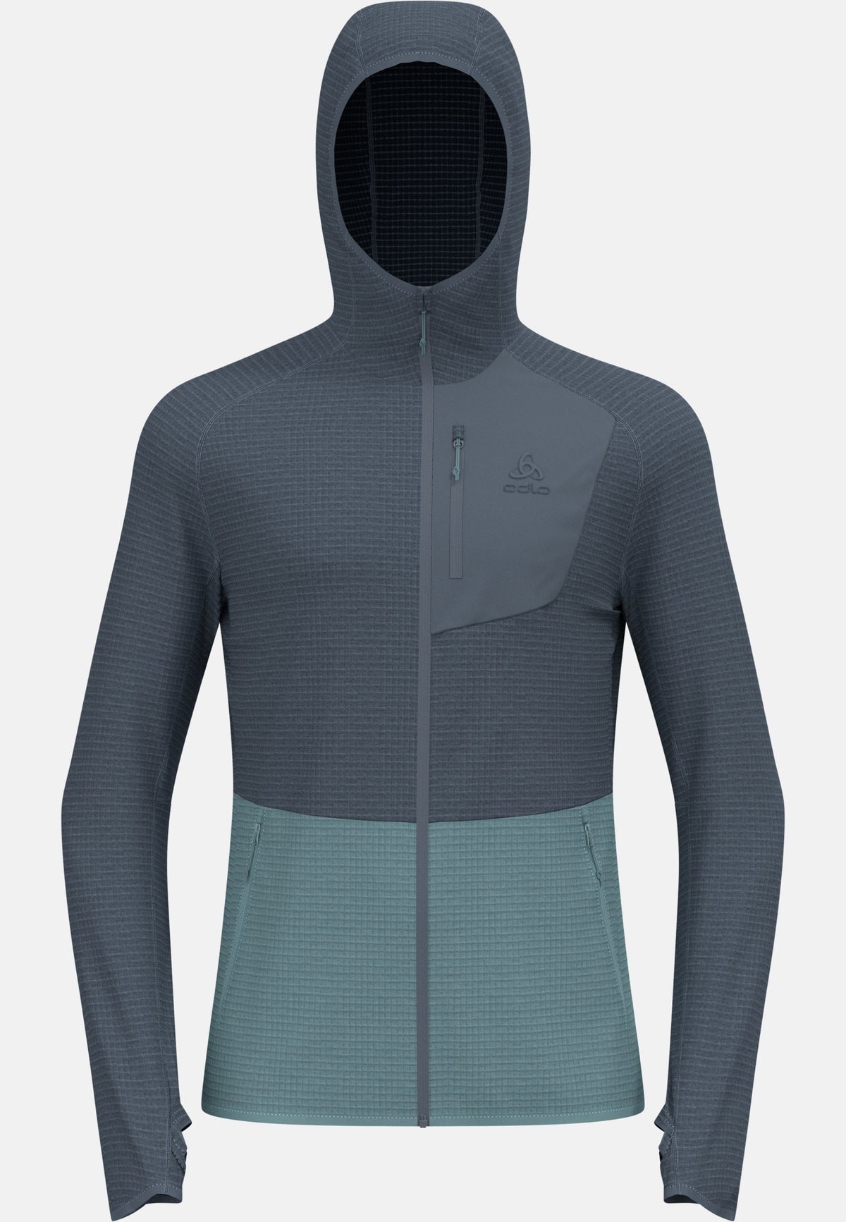 The Ascent mid layer hooded zip