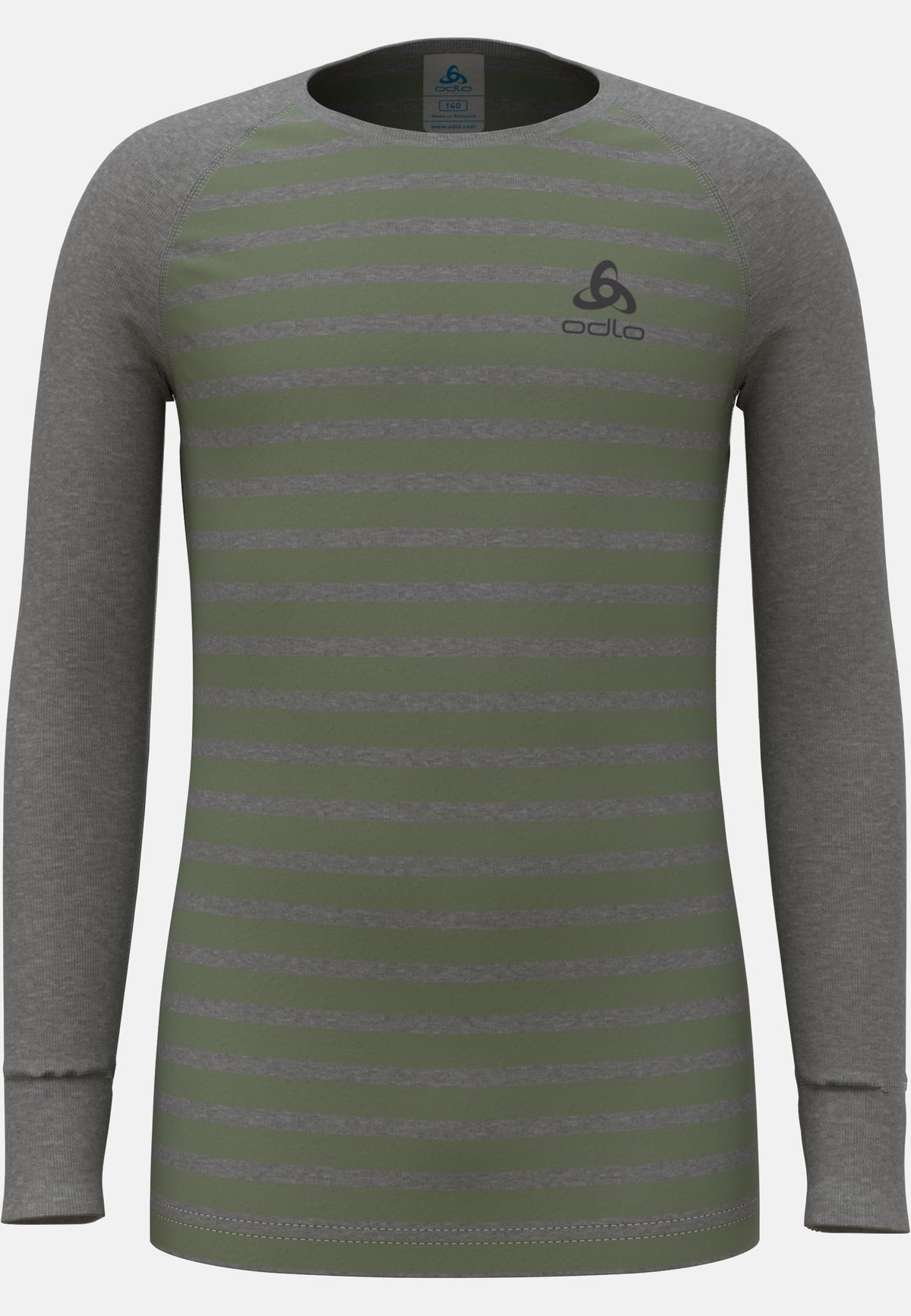 The Active Warm Kids' Stripes Base Layer Top