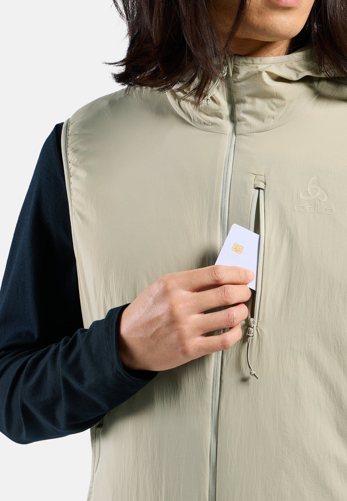 The Ascent wool insulated hybrid vest