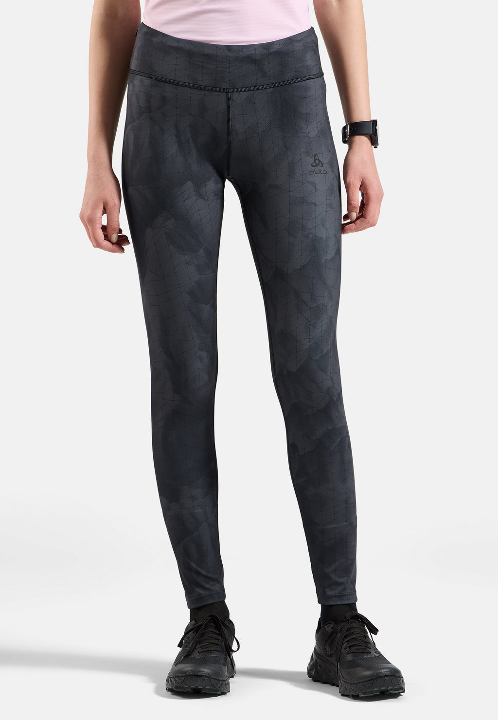 The Zeroweight hyper print running tights