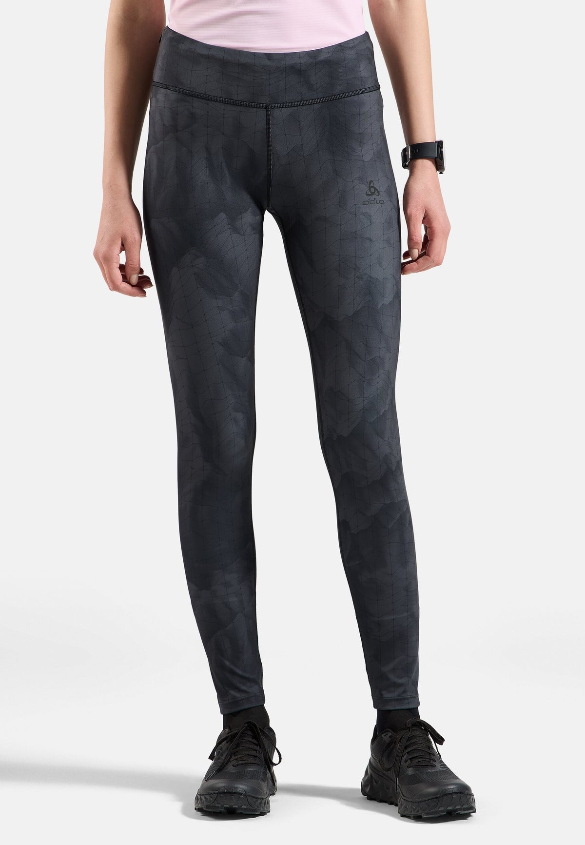 The Zeroweight hyper print running tights