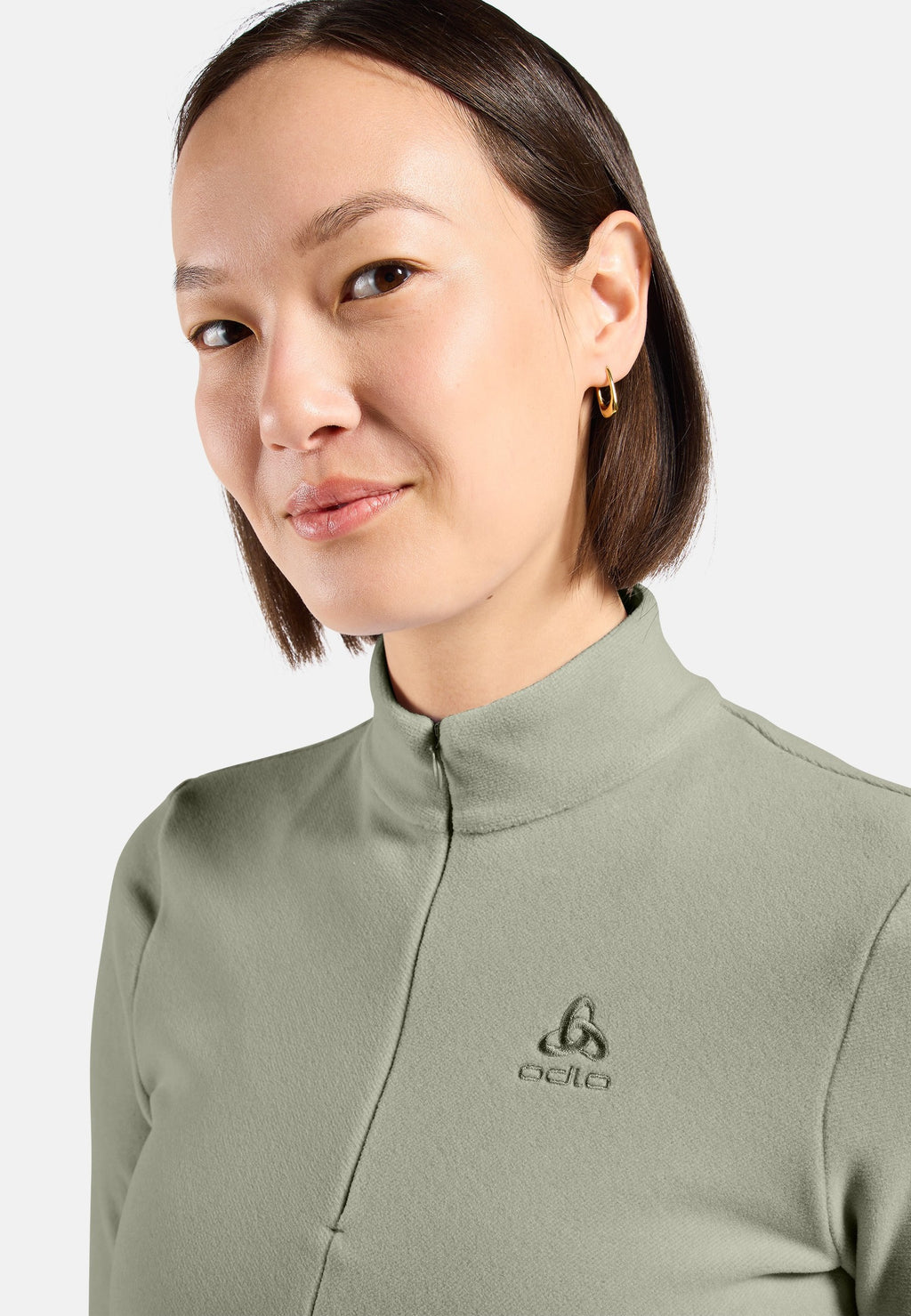 The women's Roy half-zip mid layer