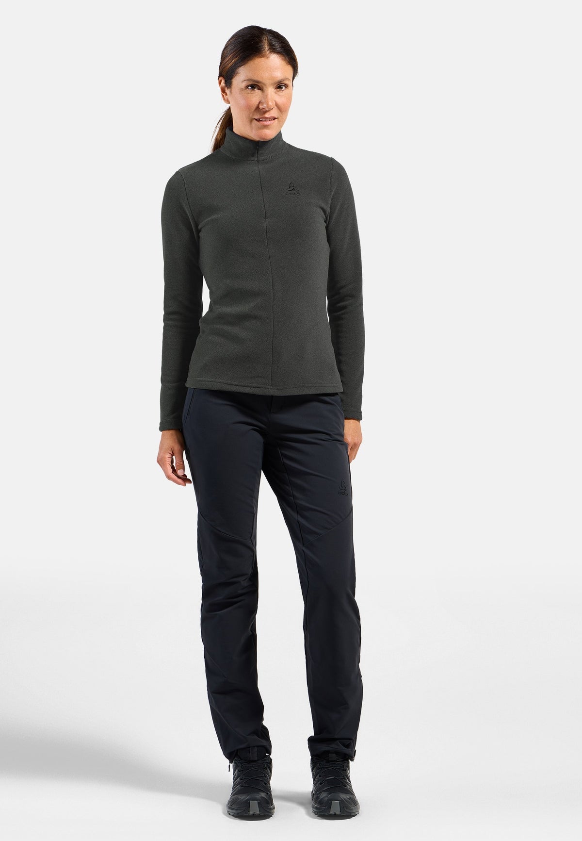 The women's Roy half-zip mid layer