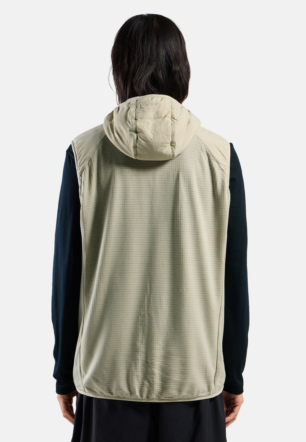 The Ascent wool insulated hybrid vest