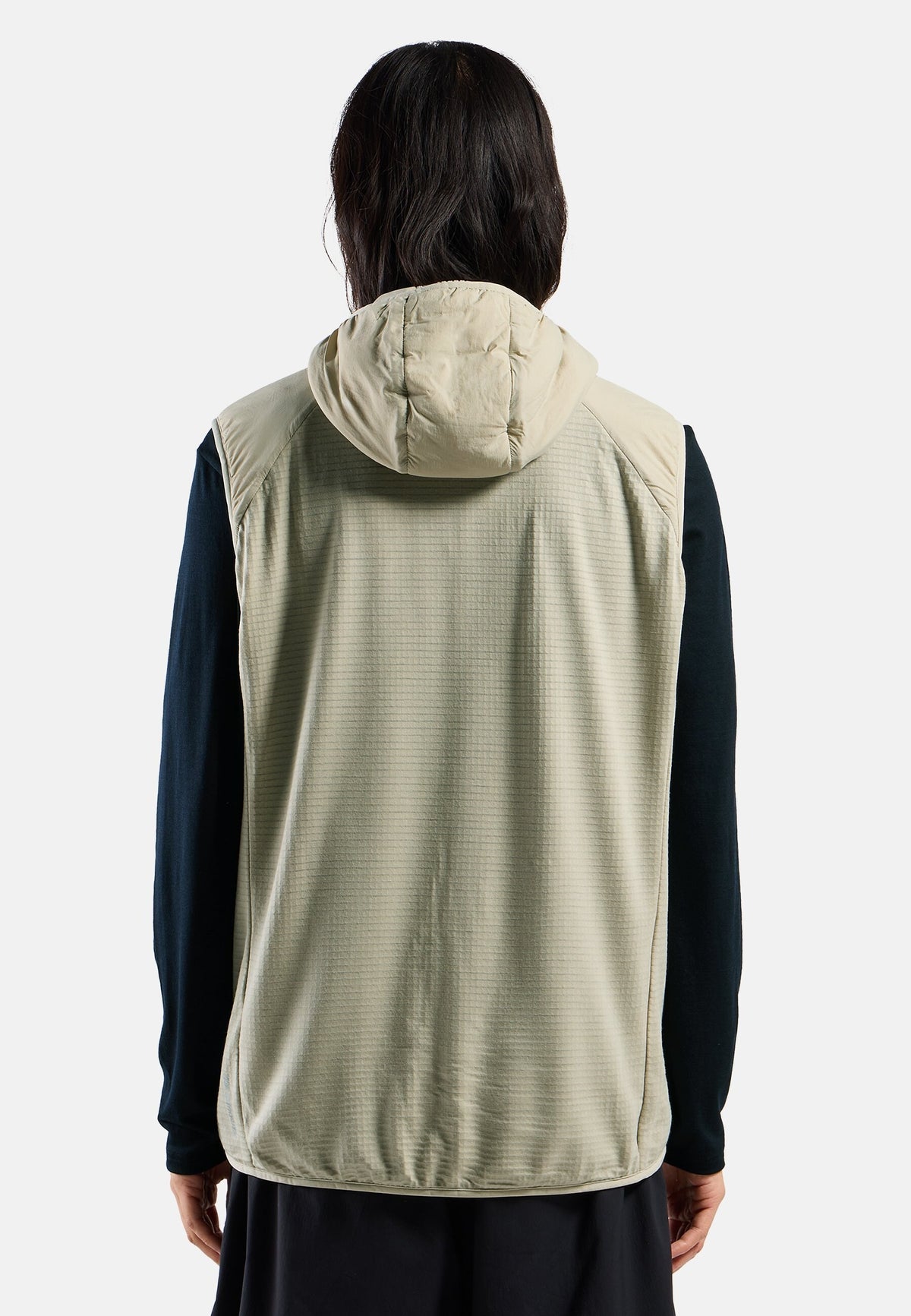 The Ascent wool insulated hybrid vest